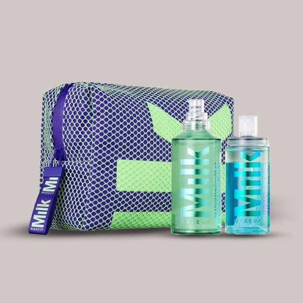 Milk Hydro Grip MVPs Gift Set  makeup primer + setting spray