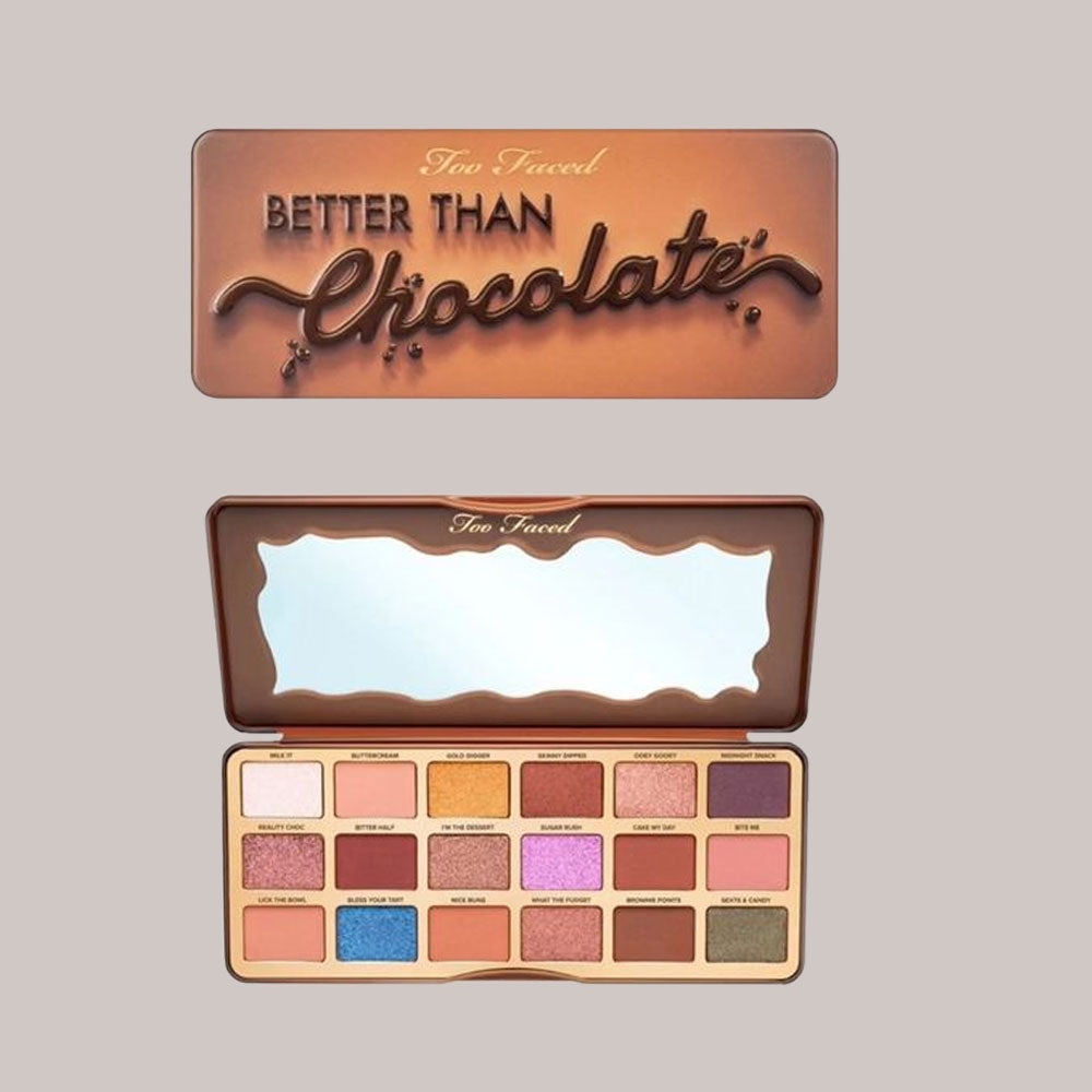 Too Faced Better Than Chocolate Cocoa-Infused Eyeshadow Palette