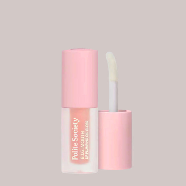 Polite Society B.I.G. Mouth Lip Plumping Oil Gloss - The O.G. (Travel Size, 0.10 oz)