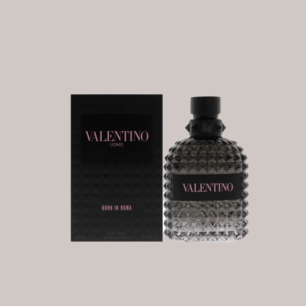 VALENTINO UOMO BORN IN ROMA 0.135oz / 4ml EDT SPLASH NEW IN BOX