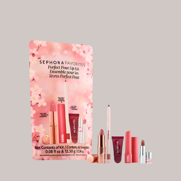Sephora Favorites Perfect Pout Lip Kit – Deluxe Lip Collection